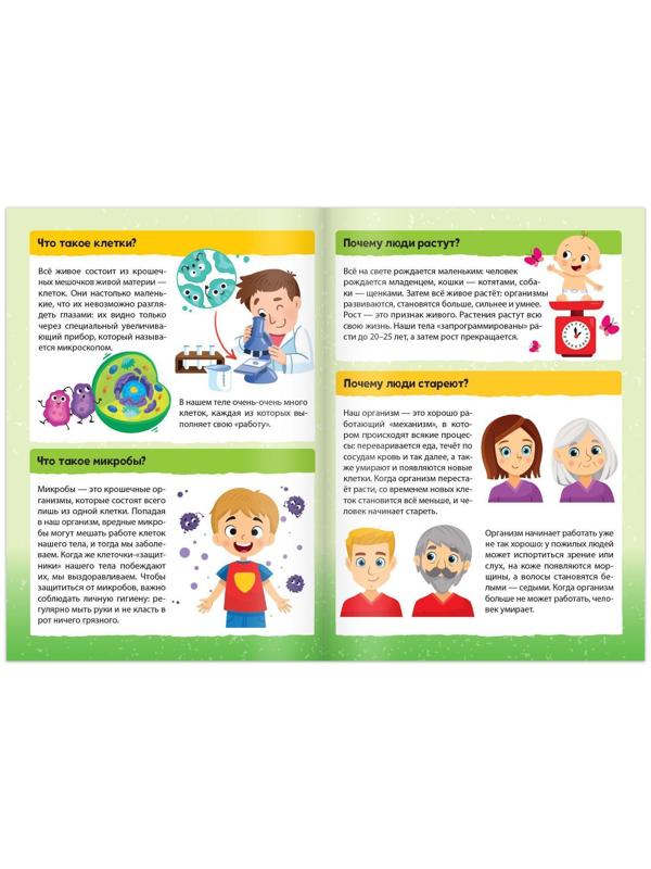 Набор обучающих книг «Почемучки: о человеке и природе», 2 шт. по 16 стр.