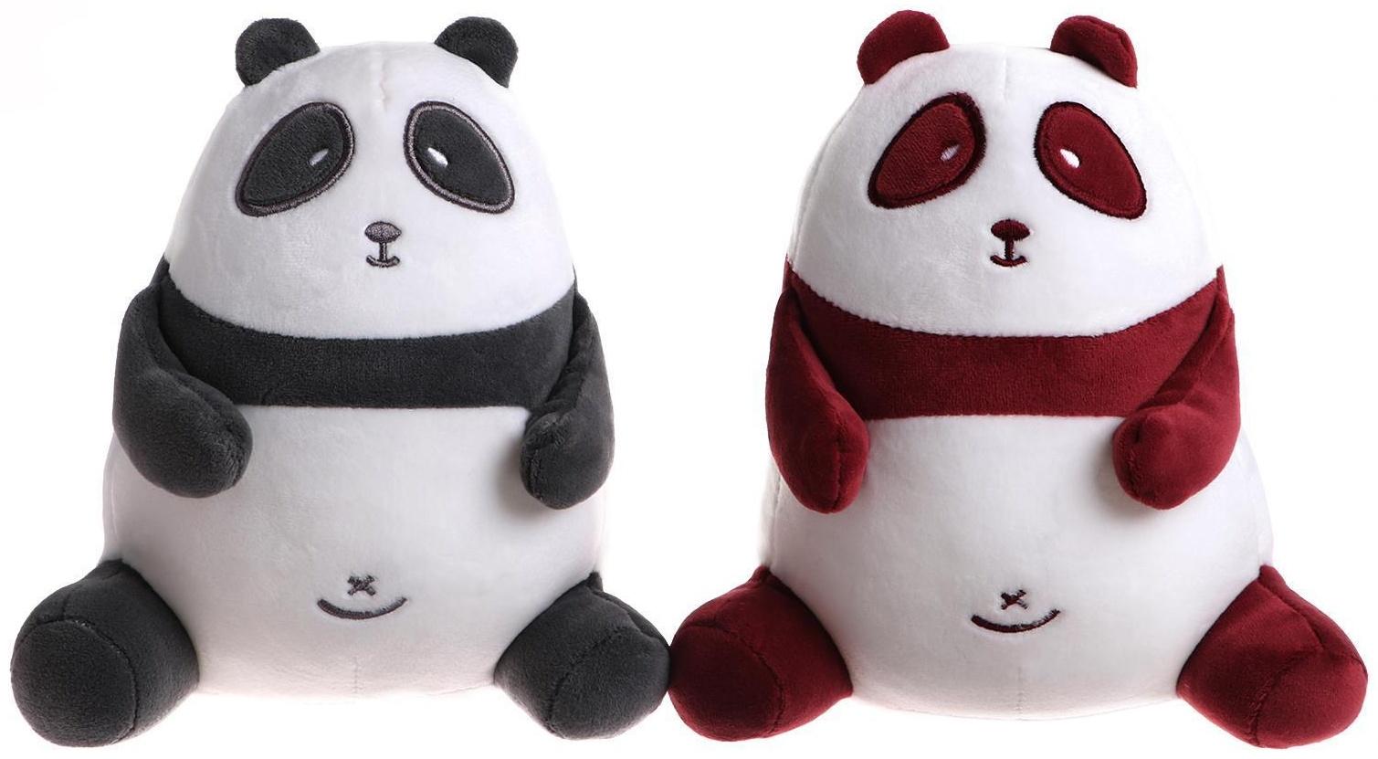 Мягкая игрушка «Панда», 21 см, цвета МИКС