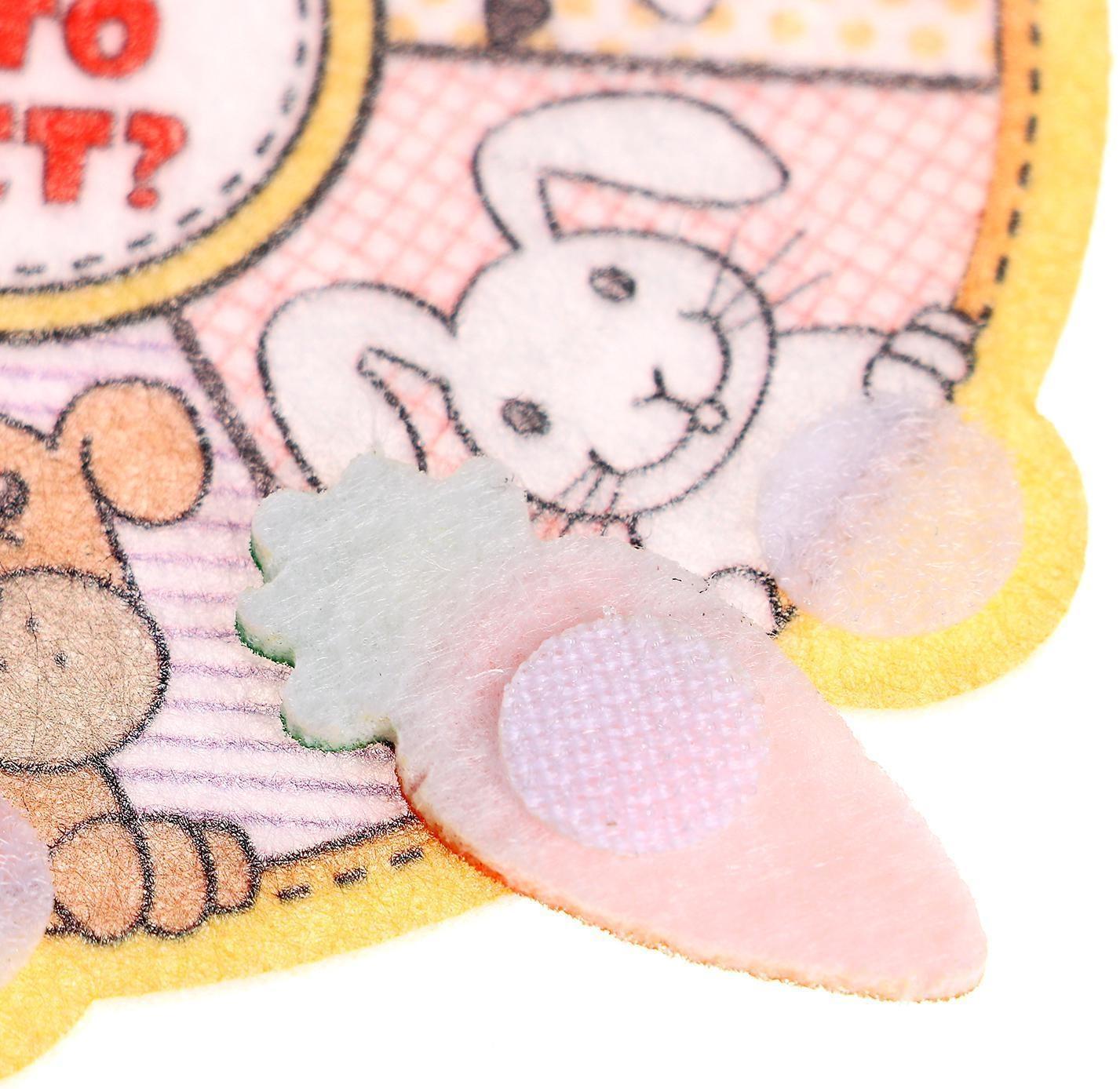 Игрушка из фетра «Кто что ест»