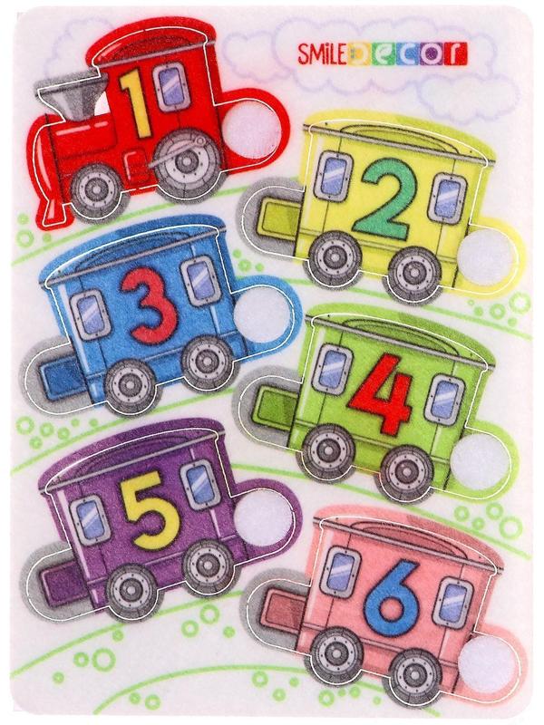 Игрушка из фетра «Паровоз»