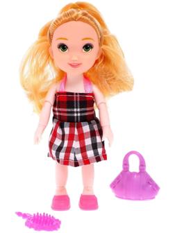 Кукла «Наташа» в платье, с аксессуаром, МИКС