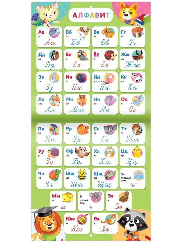 Обучающие плакаты «Русский язык», 20 стр.