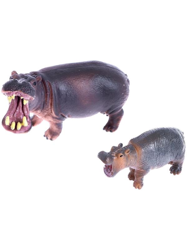 Набор диких животных «Дети и родители», 6 фигурок