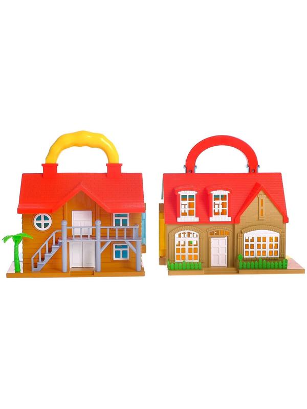 Дом для кукол «Уют» складной, с фигурками и аксессуарами