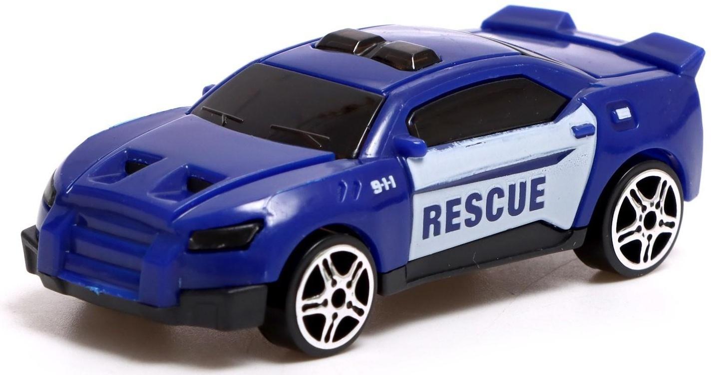 Набор машин «Полиция» , 4 штуки