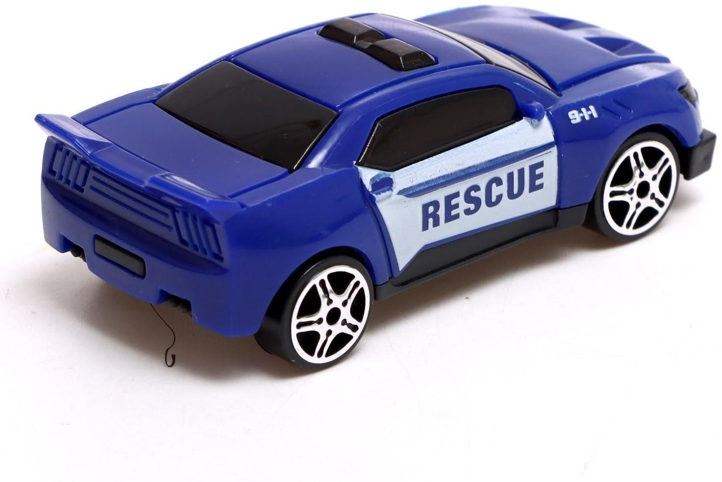 Набор машин «Полиция» , 4 штуки