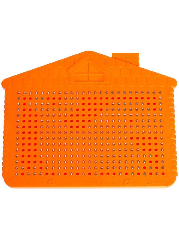 Планшет обучающий «Магнитное рисование», цвет оранжевый, 375 отверстий