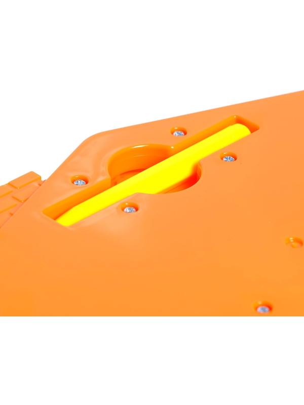 Планшет обучающий «Магнитное рисование», цвет оранжевый, 375 отверстий