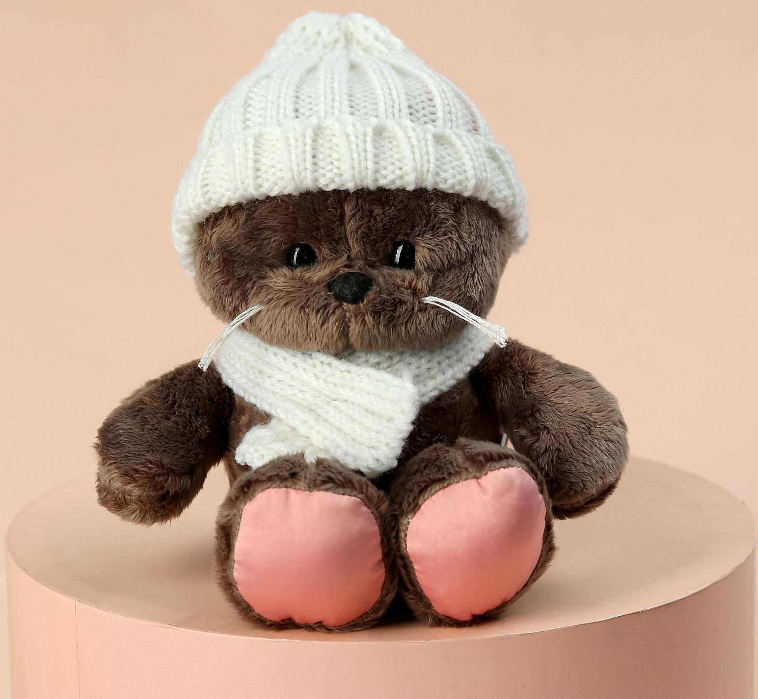 Мягкая игрушка «Снежинка Marta», кошечка, 25 см