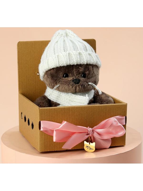 Мягкая игрушка «Снежинка Marta», кошечка, 25 см