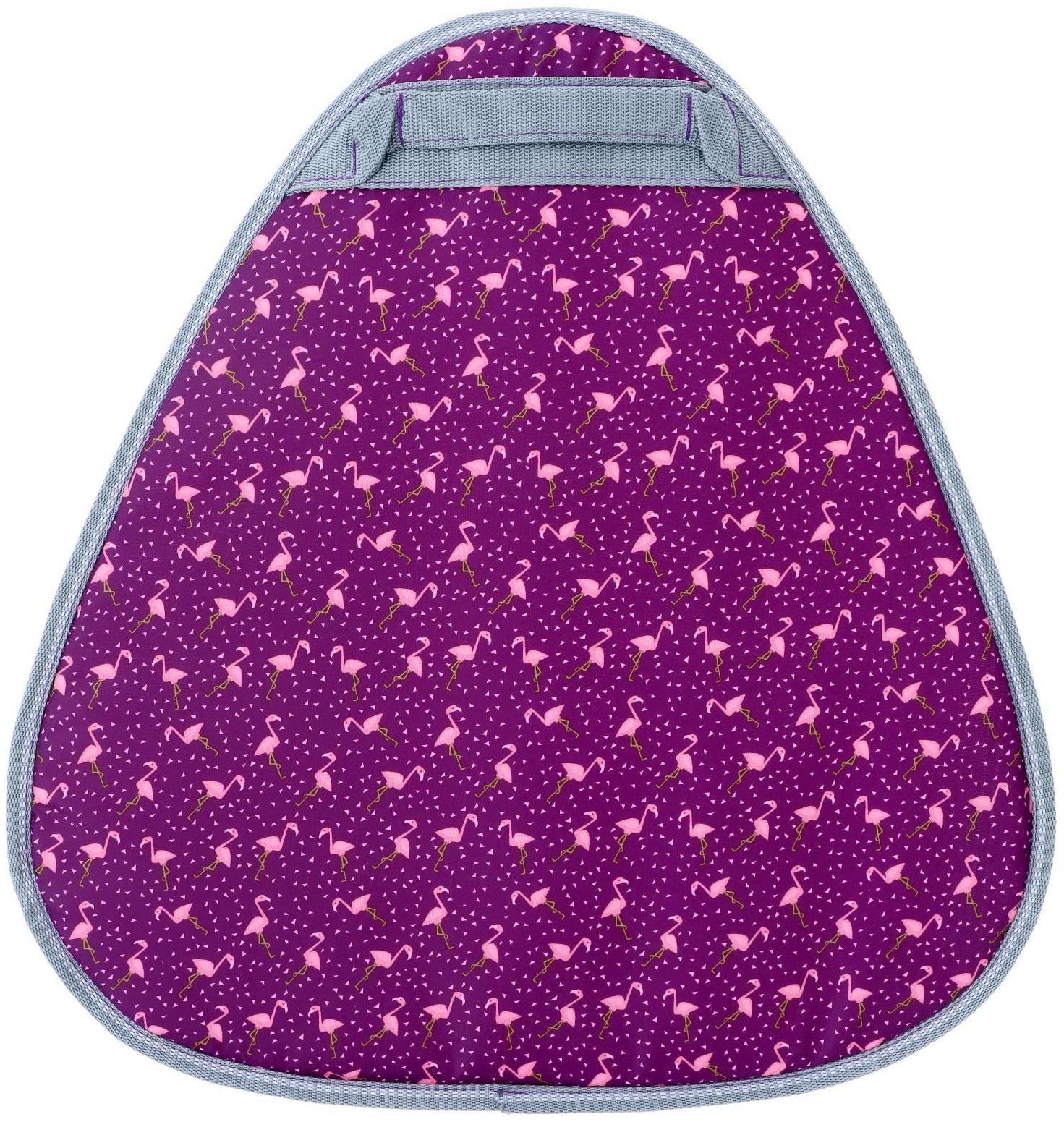 Ледянка мягкая с фламинго, принтованная