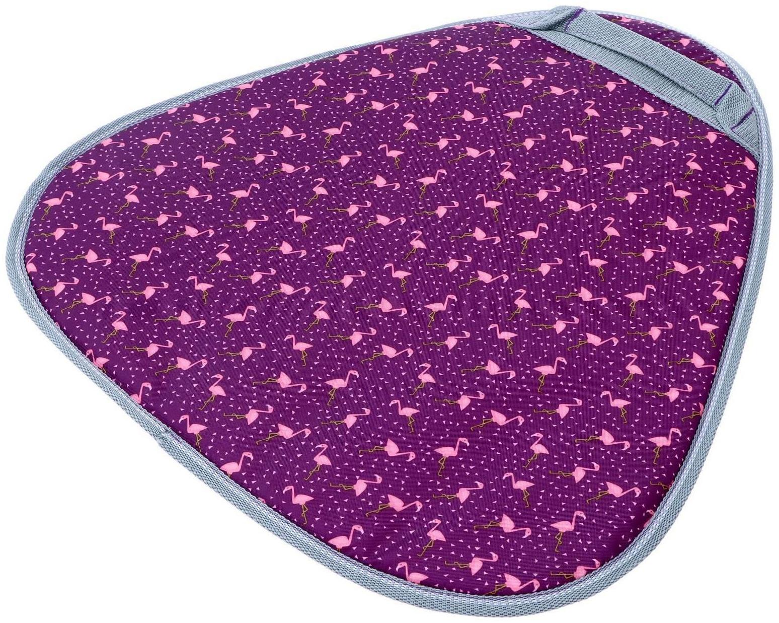 Ледянка мягкая с фламинго, принтованная