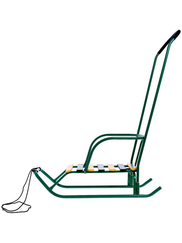 Санки «Ветерок 2», цвет зелёный