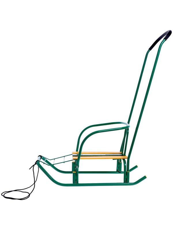 Санки «Ветерок 7», цвет зелёный