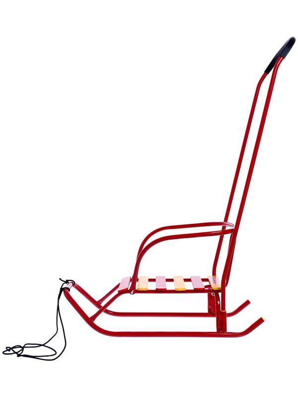 Санки «Ветерок 2», цвет алый