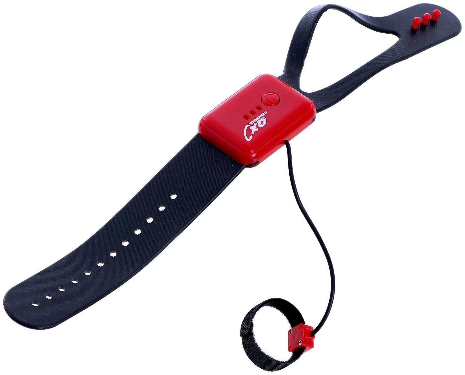 Радиоуправляемый танк Hengde «Tanl Fight» HD3988, управление жестами, стреляет гелевыми пулями, звук / Черно-синий