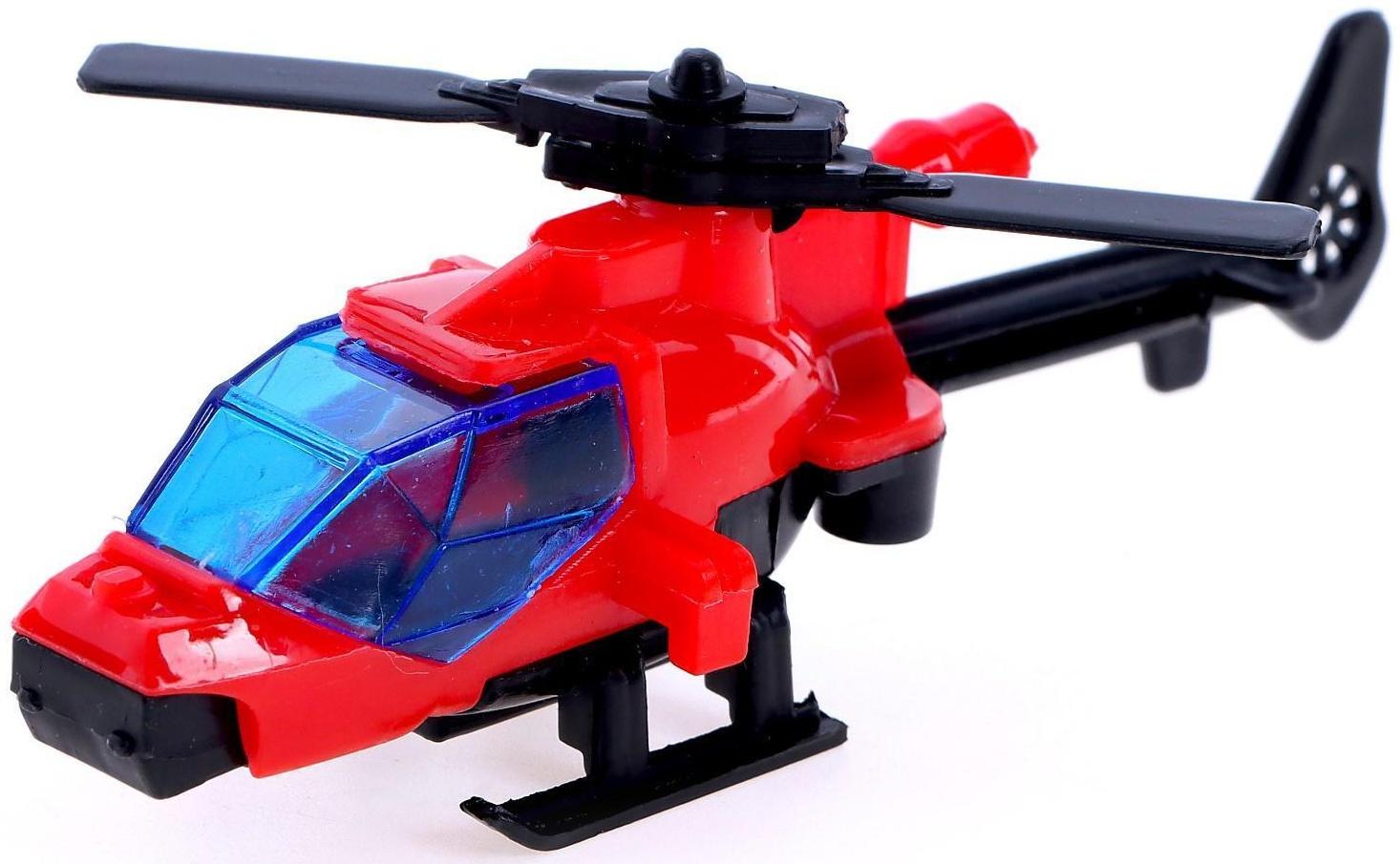 Набор вертолетов «Полет», инерционные, 4 штуки