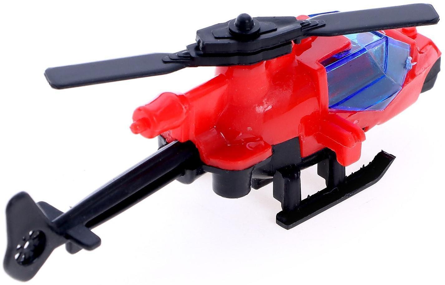 Набор вертолетов «Полет», инерционные, 4 штуки