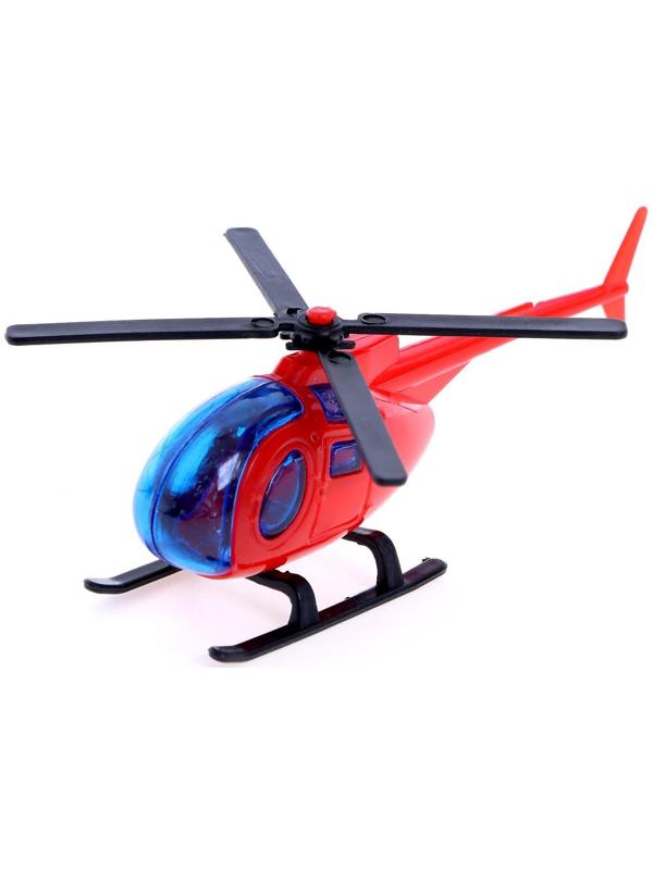 Набор вертолетов «Полет», инерционные, 4 штуки