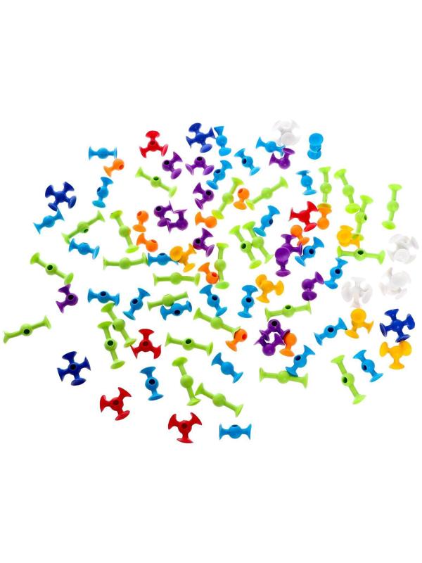 Конструктор «Забавные присоски», 90 деталей
