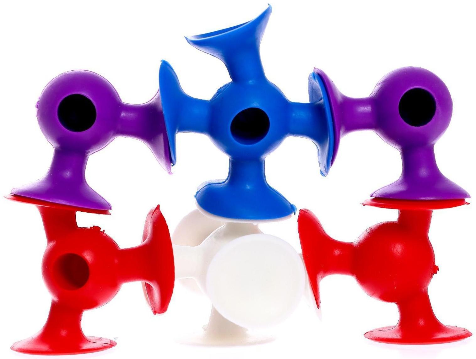 Конструктор «Забавные присоски», 39 деталей