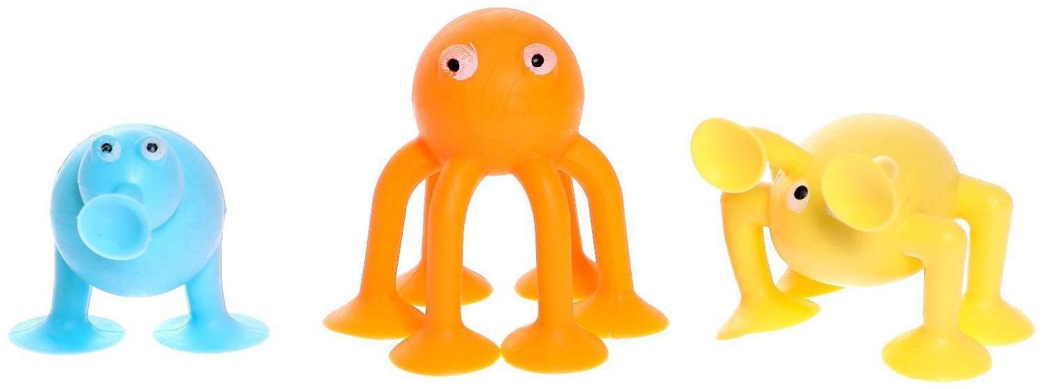 Конструктор «Забавные присоски», 39 деталей