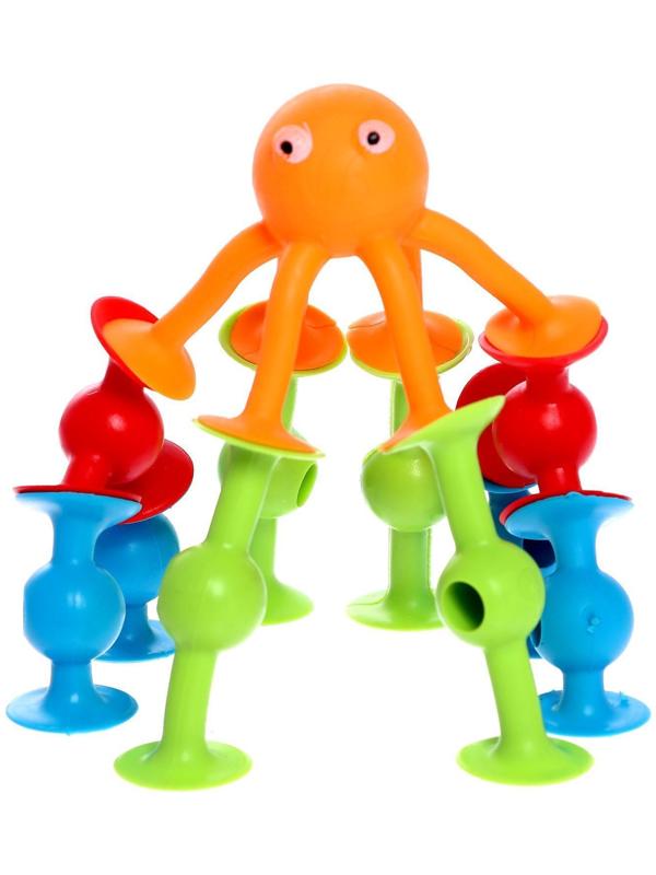 Конструктор «Забавные присоски», 39 деталей