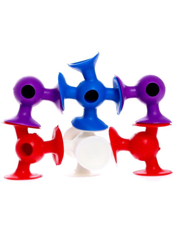 Конструктор «Забавные присоски», 39 деталей