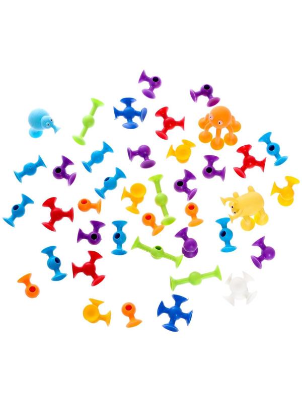 Конструктор «Забавные присоски», 39 деталей