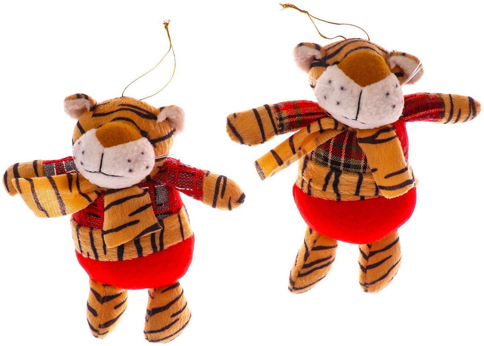Мягкая игрушка «Тигр», цвета МИКС