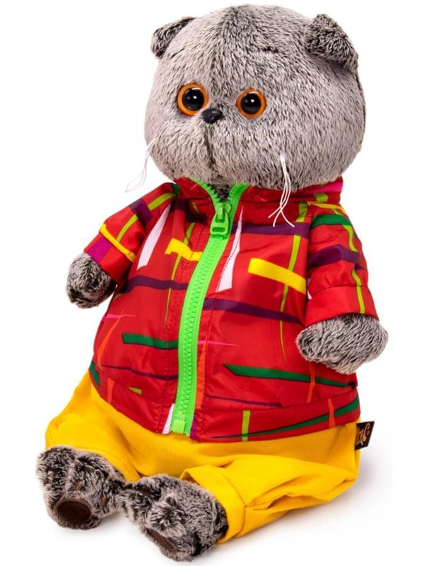 Мягкая игрушка «Басик в ветровке», 25 см