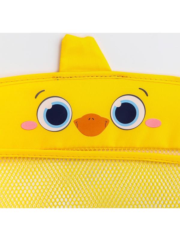 Сетка для хранения игрушек на присосках «Утёнок»