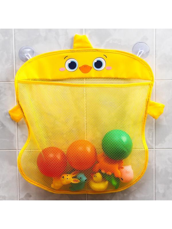 Сетка для хранения игрушек на присосках «Утёнок»