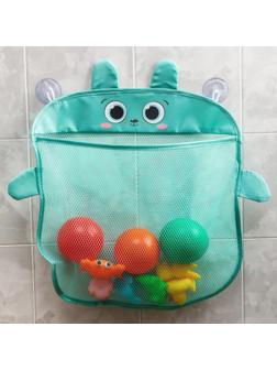 Сетка для хранения игрушек на присосках «Мишка»