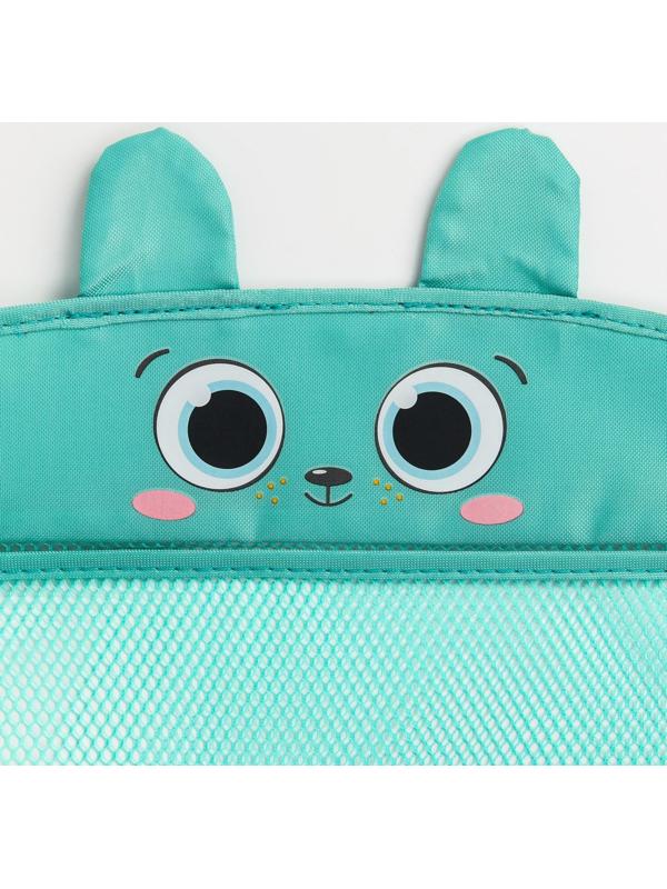 Сетка для хранения игрушек на присосках «Мишка»