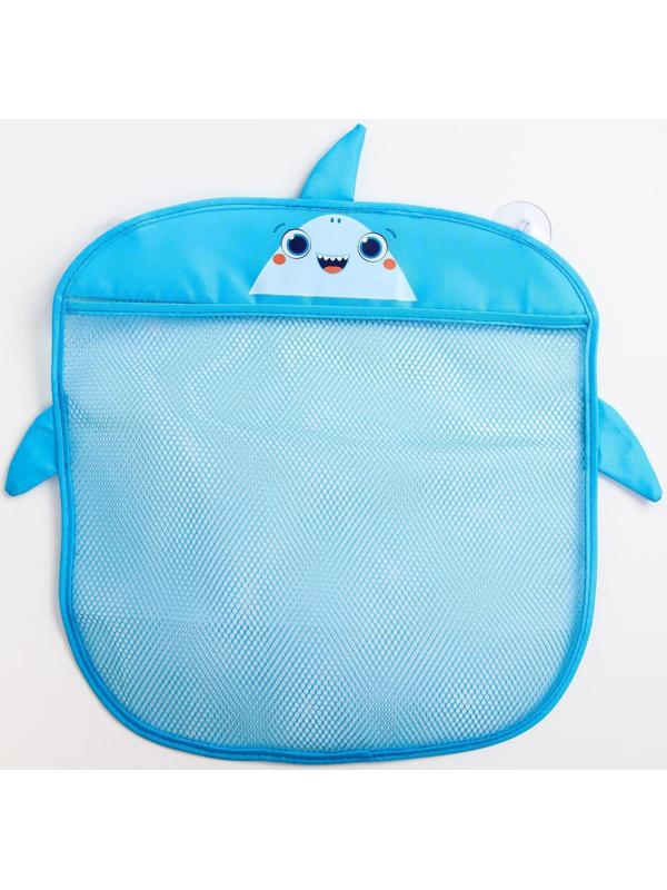 Сетка для хранения игрушек на присосках «Акула»