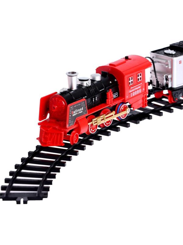 Железная дорога «Скорый поезд», радиоуправление, эффект дыма