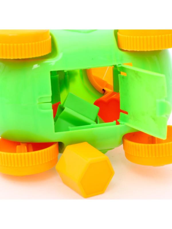 Каталка на палочке «Собачка», с сортером, цвета МИКС