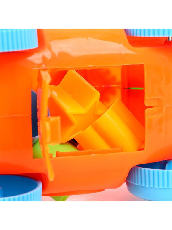 Каталка на палочке «Слоник», с сортером цвета МИКС