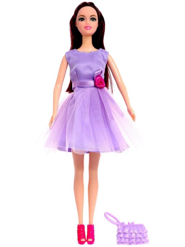 Кукла-модель «Алиса» в платье с аксессуарами, МИКС