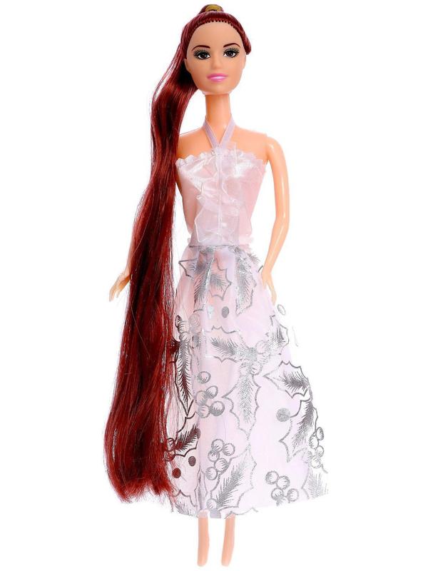 Кукла-модель «София» в платье с длинными волосами, МИКС