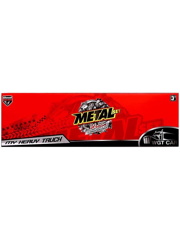 Грузовик металлический «Эвакуатор», с машинкой, свет и звук, инерция, МИКС