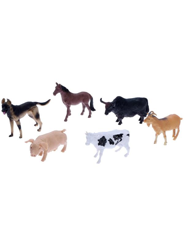 Набор домашних животных «Ферма», 6 штук