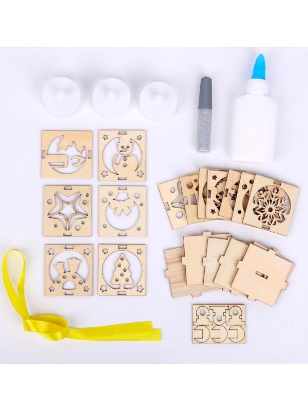 Набор для творчества «Ёлочные игрушки со светодиодом»