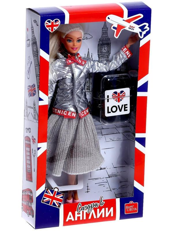 Кукла-модель «Сандра в Англии» с аксессуарами, серия Вокруг света