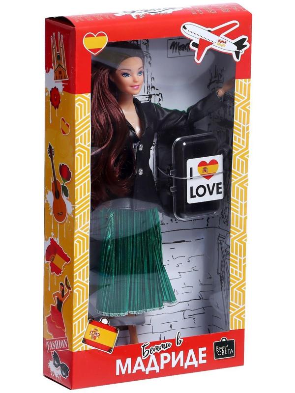 Кукла-модель «Бэтти в Мадриде» с аксессуарами, серия Вокруг света