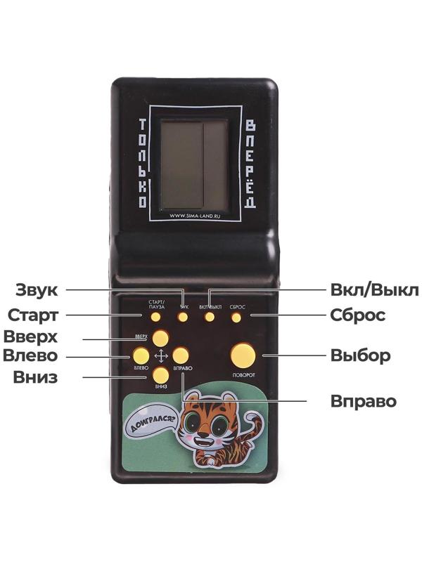 Электронная головоломка «Доигрался?», 13 игр