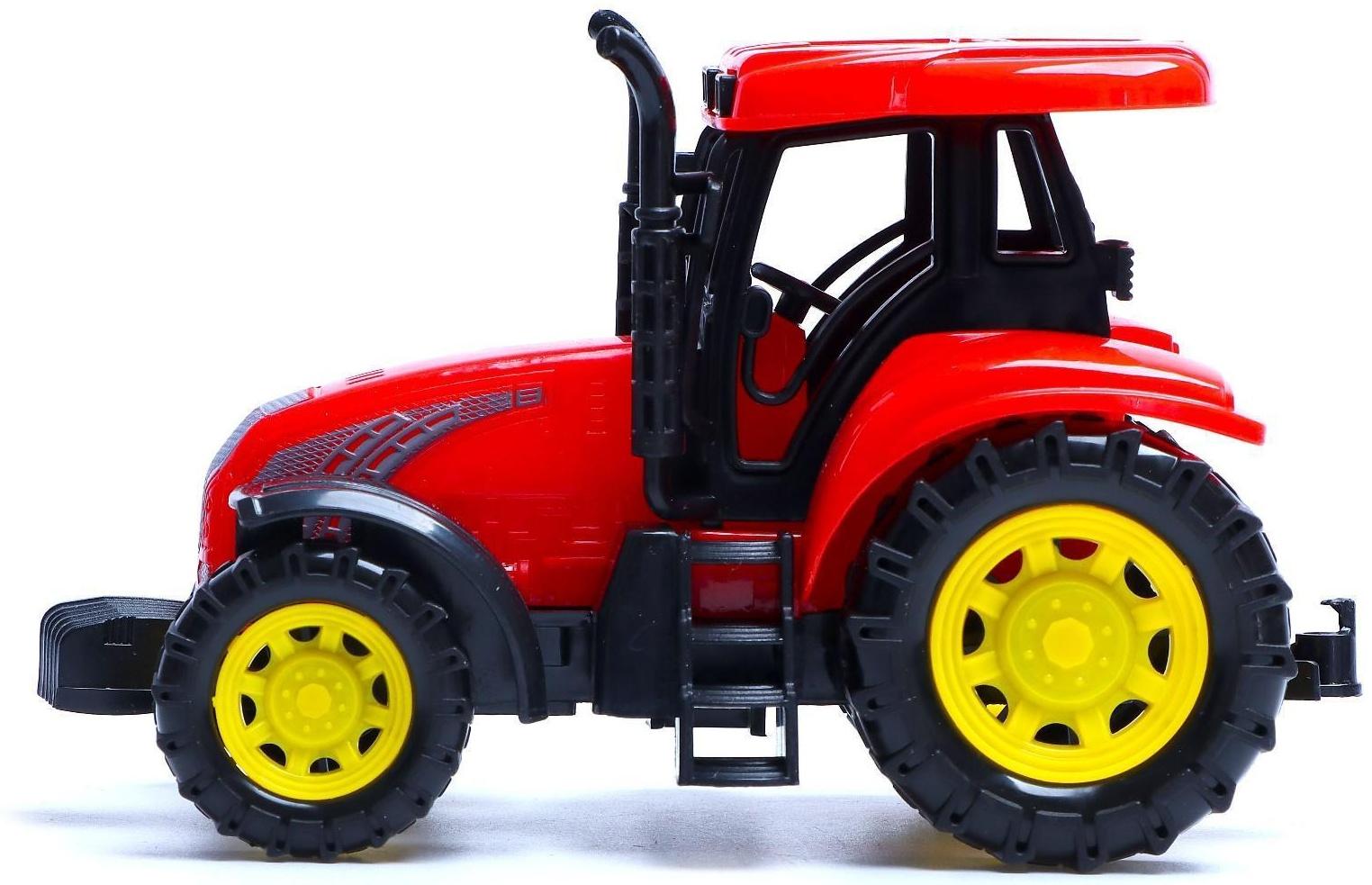 Трактор инерционный «Сельскохозяйственный», цвет красный