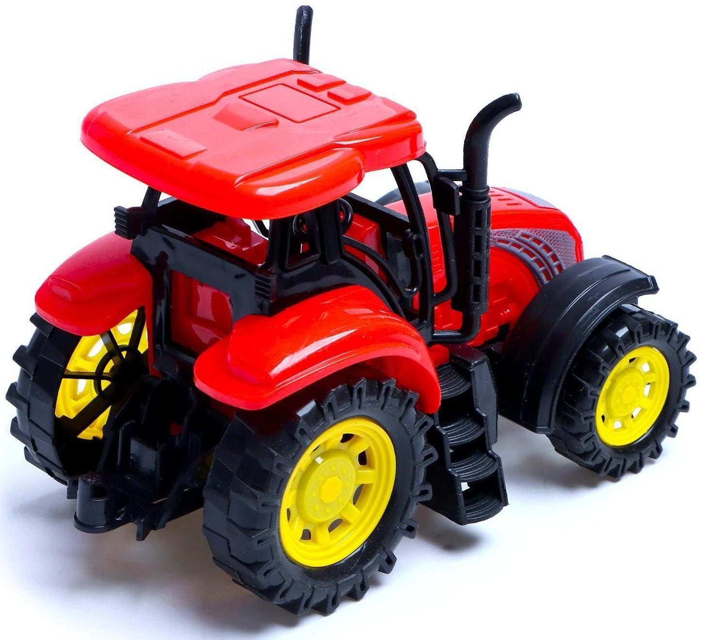 Трактор инерционный «Сельскохозяйственный», цвет красный