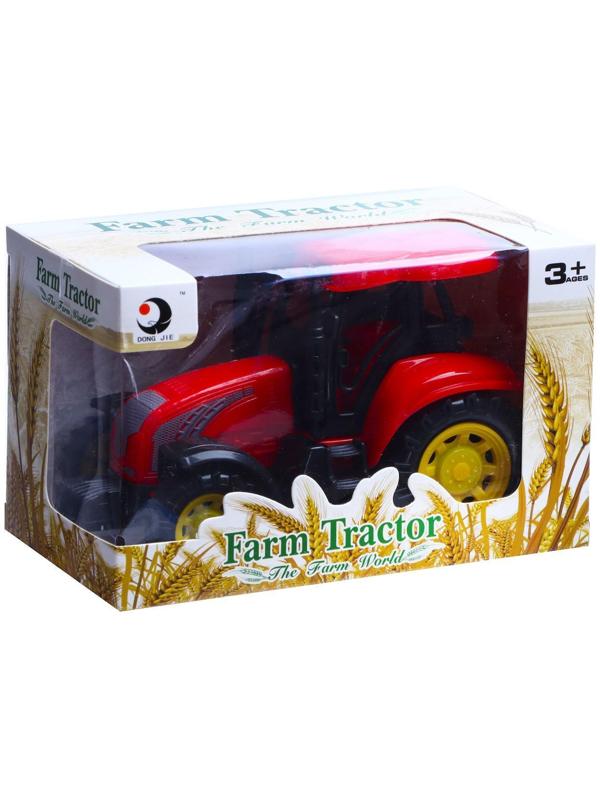 Трактор инерционный «Сельскохозяйственный», цвет красный